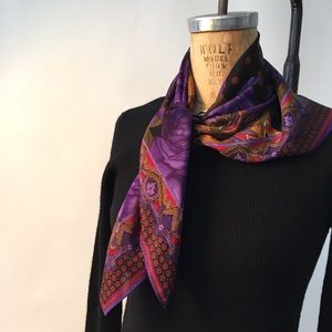 Rich Foulard Scarf